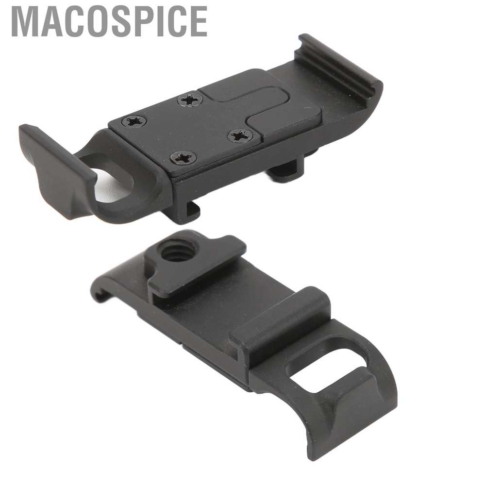 Vỏ bảo vệ pin Macospice có lỗ vít 1/4 inch cho GoPro 9 màu đen | BigBuy360 - bigbuy360.vn