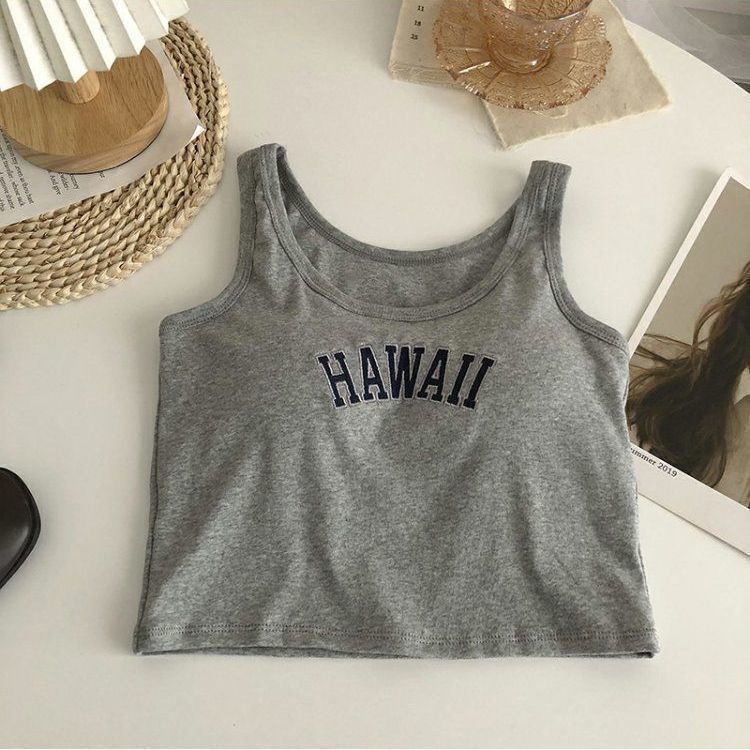 Jiashucheng Áo Hai Dây Có Đệm Ngực Gợi Cảm Dễ Phối Đồ Cho Nữ