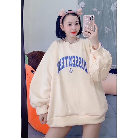 Áo chữ cong DISS bo gấu TH6