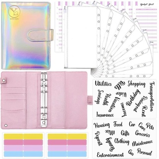 Bộ dụng cụ đóng sổ ngân sách với phong bì đựng tiền tiết kiệm loại A