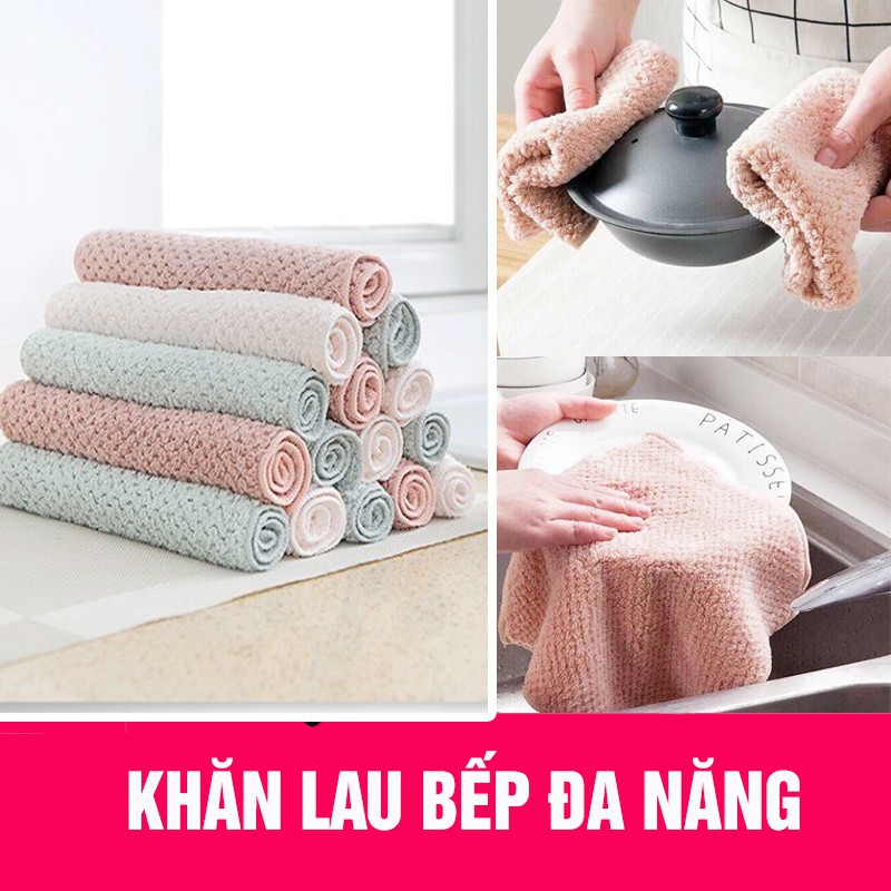 [ FREE SHIP ĐƠN 50K] Khăn Lau Đa Năng Siêu Thấm