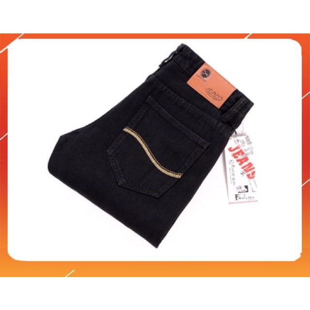 Quần jean nam ống đứng màu đen trơn Quần nam công sở cao cấp phong cách Hàn Quốc-Quần dài nam đẹp 2019
