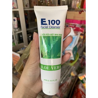 Sữa rửa mặt E100 (Nghệ, Con Bò, Nha Đam)