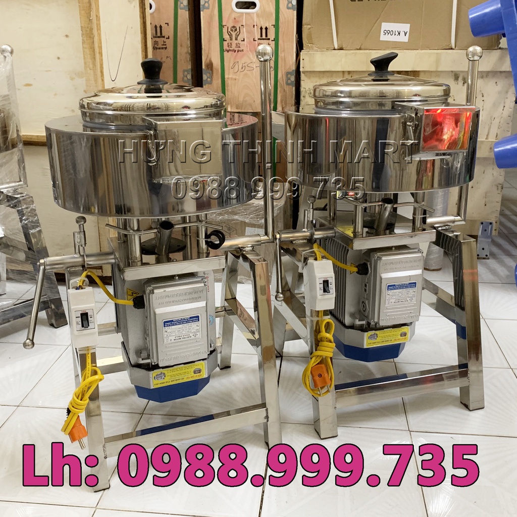 Máy xay thịt làm giò chả, xay công suất cực lớn 3kw mỗi mẻ 3-4kg/ lần xay