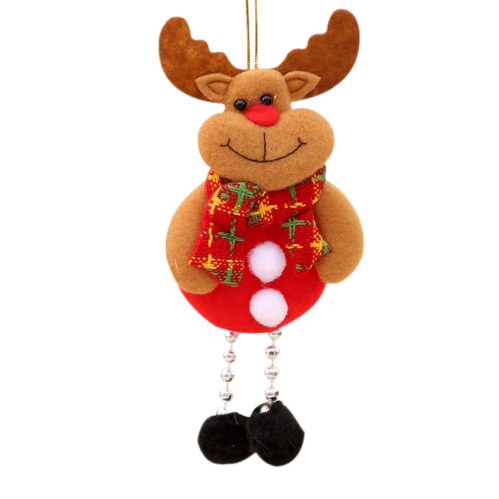 Mặt trang trí hình tuần lộc và ông già Noel đáng yêu