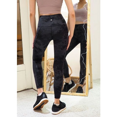 Legging dài 9ODegree họa tiết 2 túi AW77356