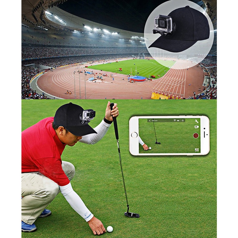 Phụ Kiện Gắn Mũ Lưỡi Trai Cho GoPro HERO 10 / 9 / 87 / 6 / 5 / 4