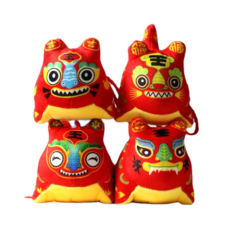 Wmmb Đồ Chơi Dây Treo Hình Chú Hổ Giống Thật Bền Làm Quà Tặng Giáng Sinh Cho