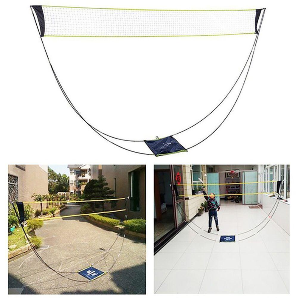 Lưới Đánh Cầu Lông Kèm Giá Đỡ Hình Vuông Tiện Dụng