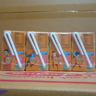 Sữa Kun cacao lúa mạch, sữa kun cam vỉ 4 hộp (110ml, 180ml)
