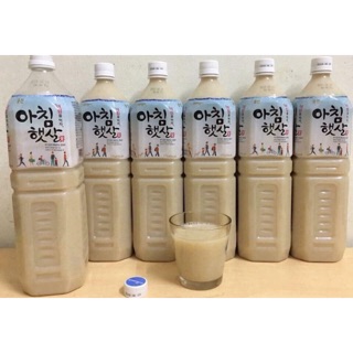 Combo 3 chai Nước gạo rang Hàn Quốc Woongjin 1.5 lít X3 (giá sỉ)