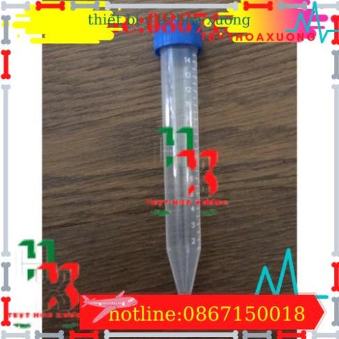 Ống Ly Tâm 10ml -  Ống Falcon 10ml đáy Nhọn Nắp Văn Có Chia Vạch