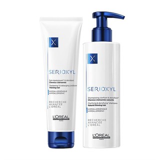 DẦU GỘI XÃ SERIOXYL FULLER LOREAL CHO MÁI TÓC DÀY HƠN NGAY LẬP TỨC 250ML
