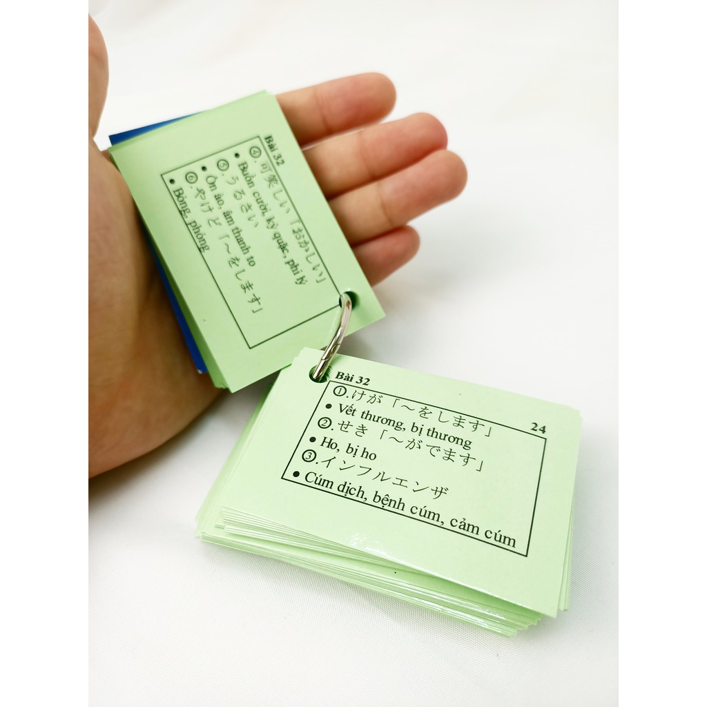 Flashcard Từ vựng N5-N4 - Thẻ học tiếng Nhật sơ cấp