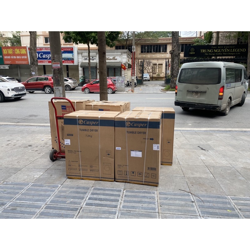 Máy sấy thông hơi Casper  7.2kg TD-72VWD - Hàng chính hãng