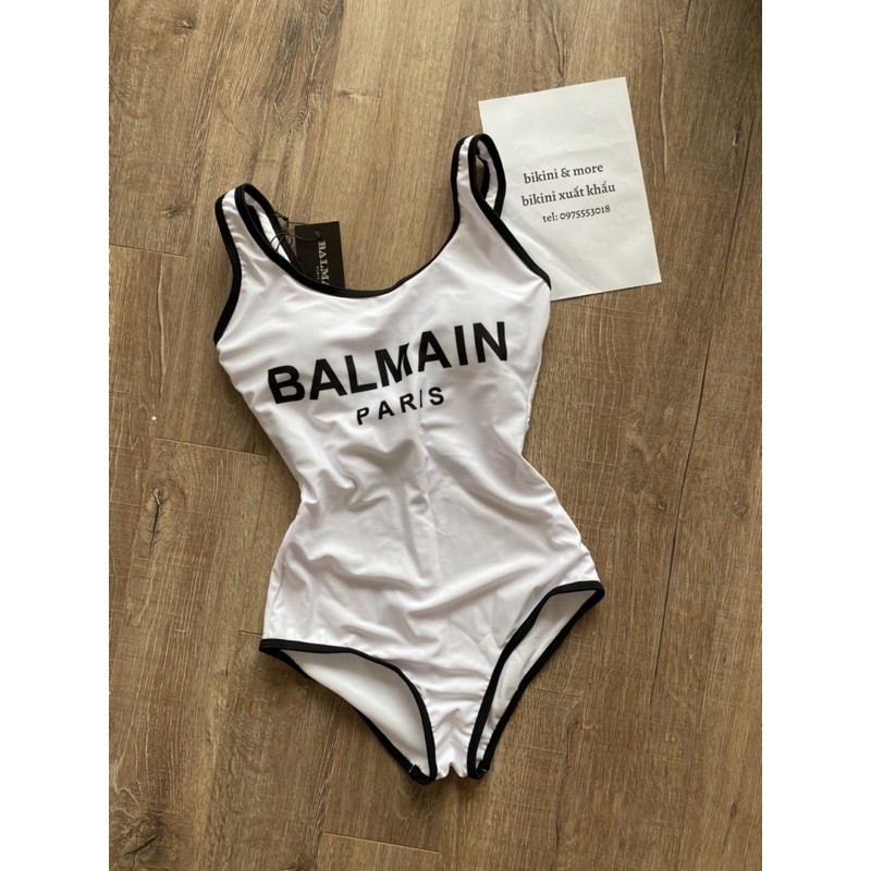 BODYSUIT BAL.MAIN PARIS ĐEN/TRẮNG