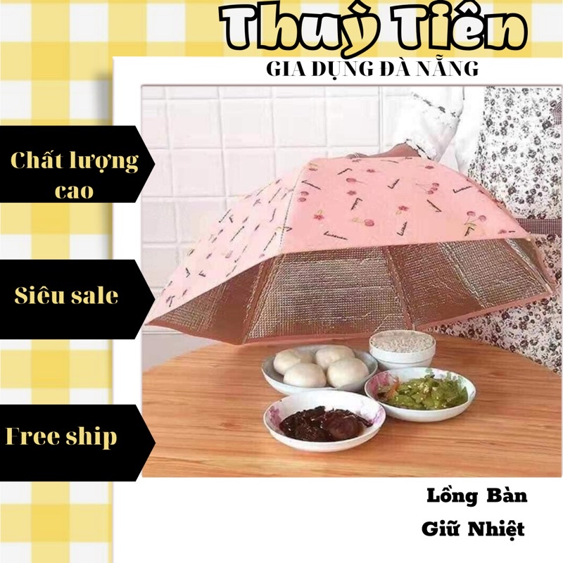 LỒNG BÀN GIỮ NHIỆT GẤP GỌN