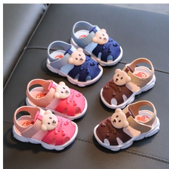 GIÀY SANDAL BÍT MŨI TẬP ĐI CHO BÉ ( HONEST BABY)