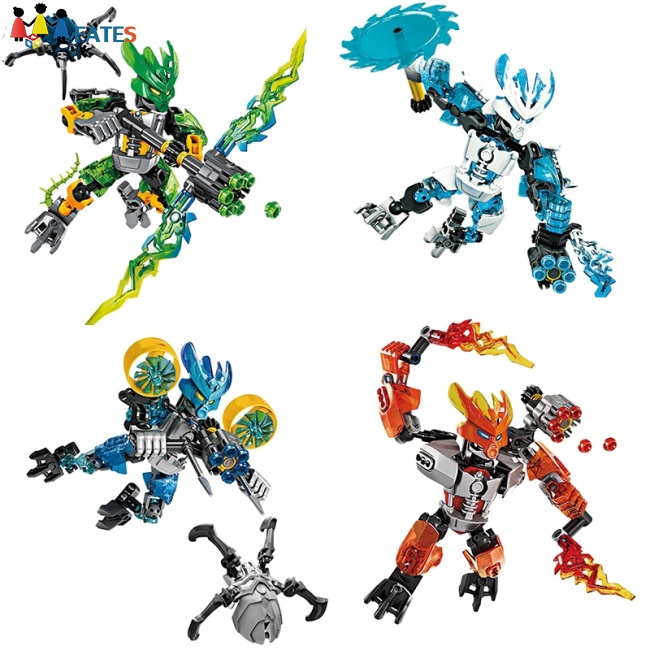 Fa Một Khối Mô Hình Tòa Nhà Bionicle Stone Fire Mata Nui Toa Cỡ Lớn