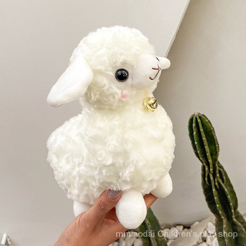 Siêu dễ thương và dễ thương mô phỏng đồ chơi lông cừu -- đồ chơi búp bê alpaca