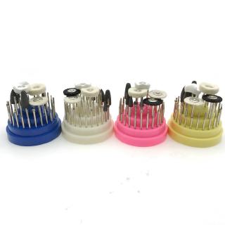 [Hàng mới về] Set 41 đầu mài răng xoay bằng thép vonfram + cao su silicone 2.35mm