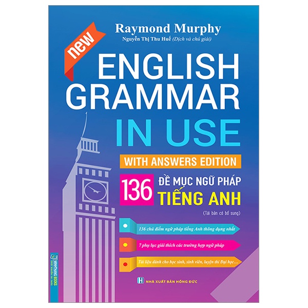 Sách English Grammar In Use - 136 Đề Mục Ngữ Pháp Tiếng Anh