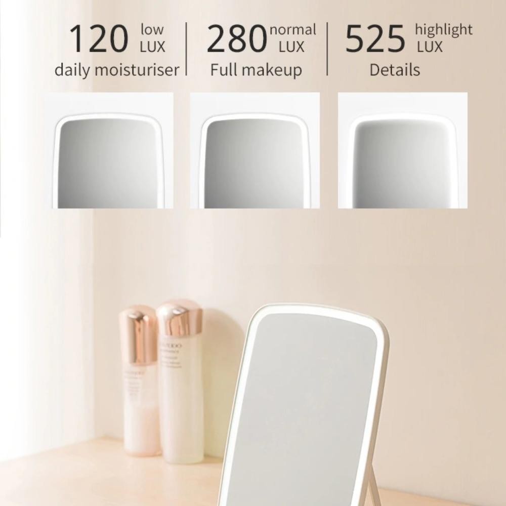 Gương trang điểm - có đèn LED - PIN 1200mah- Xiaomi Jordan Judy NV026- Hàng Chính Hãng