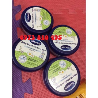 Kem chống hăm cho trẻ sơ sinh Bubchen 150ml Baby Wundschutz Cream Hàng Nội địa Đức