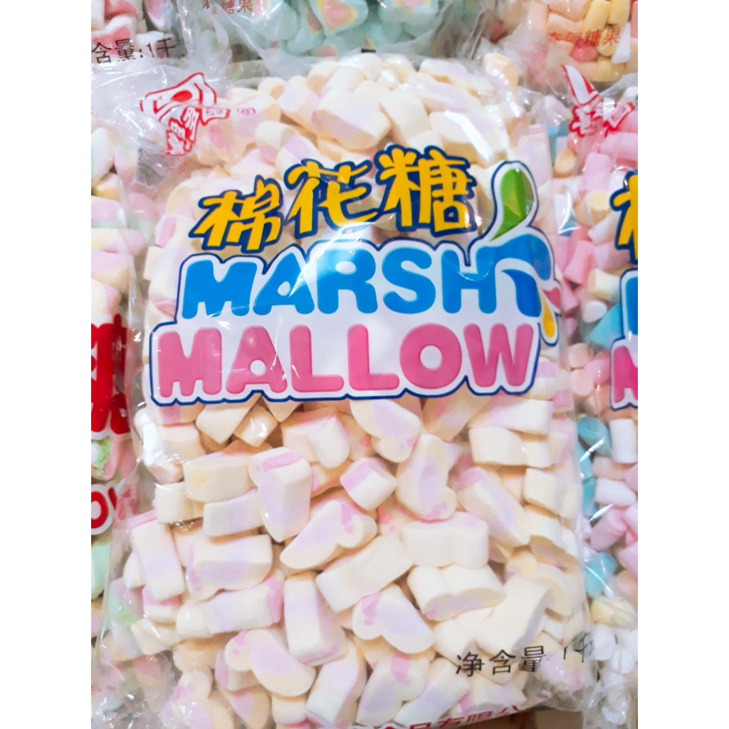 Combo 3kg Kẹo xốp MarshMallow trang trí bánh