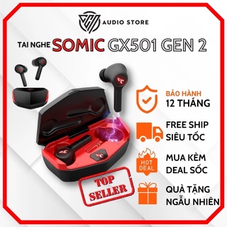 Tai nghe SOMIC GX501 GEN 2 TRUEWIRELESS chính hãng - Mới 100%, Bảo hành 12 tháng