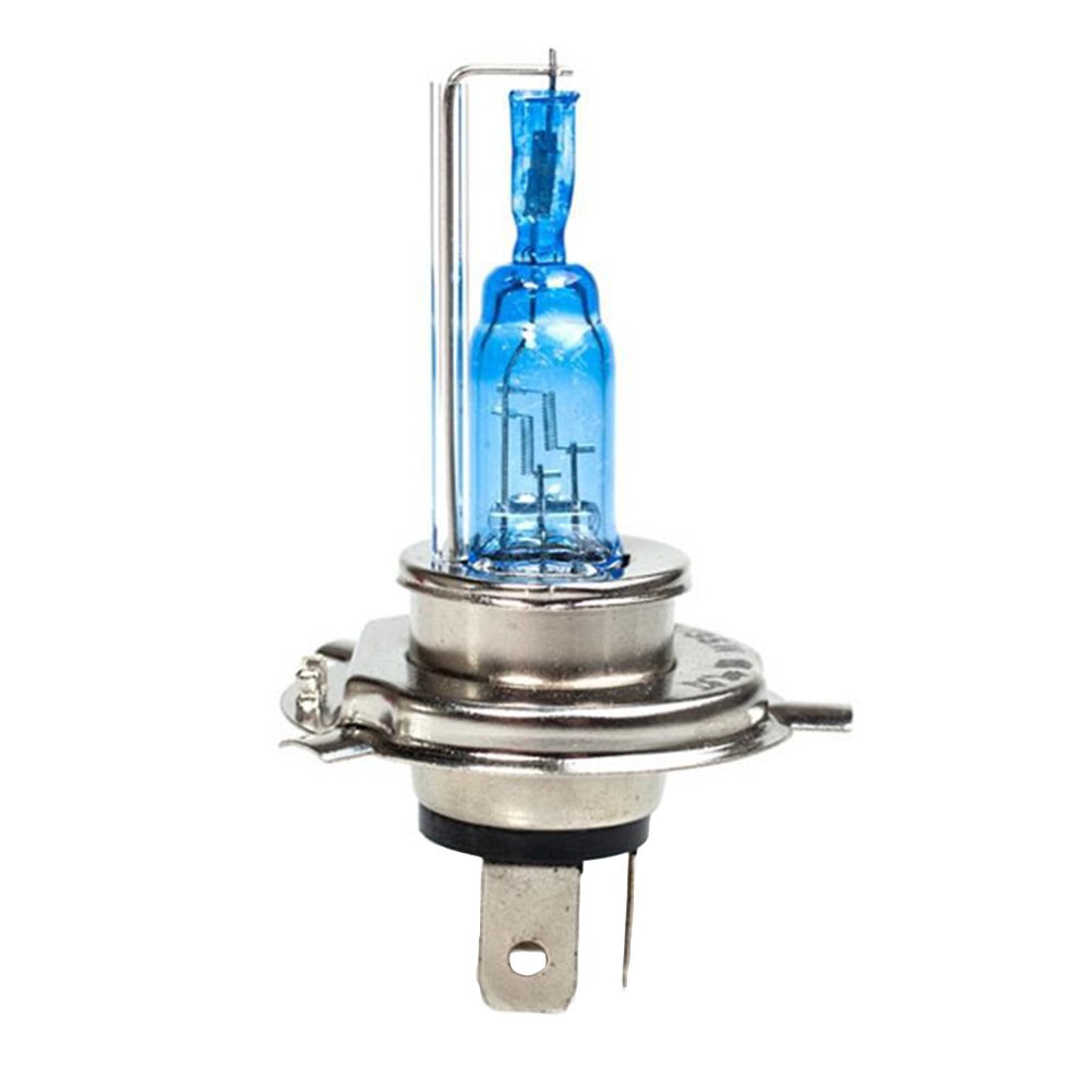 Bóng đèn pha Xenon H4 Halogen gắn 3 công tắc tơ màu trắng siêu sáng 12V 35W T24