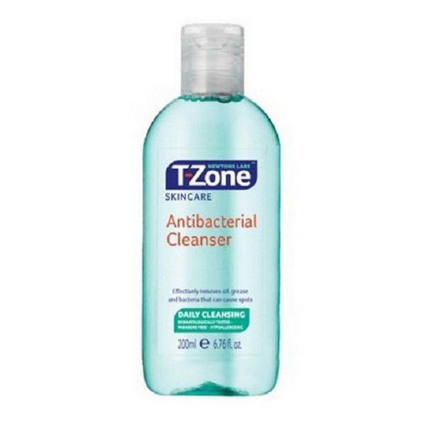 Toner làm sạch sâu cho da dầu mụn T-Zone Clear Pore Antibacterial Cleanser 200ml