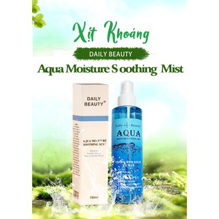 Xịt khoáng Aqua Moisture Soothing Mist