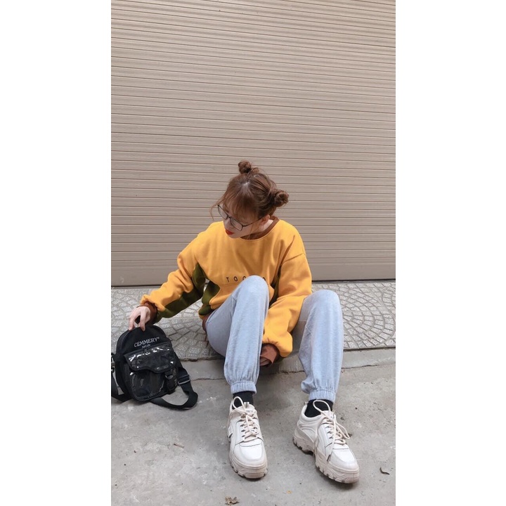 Áo Sweater Stock - Chất Nỉ Cotton Đẹp, Hàng Chuẩn - Freesize Dưới 65kg | BigBuy360 - bigbuy360.vn