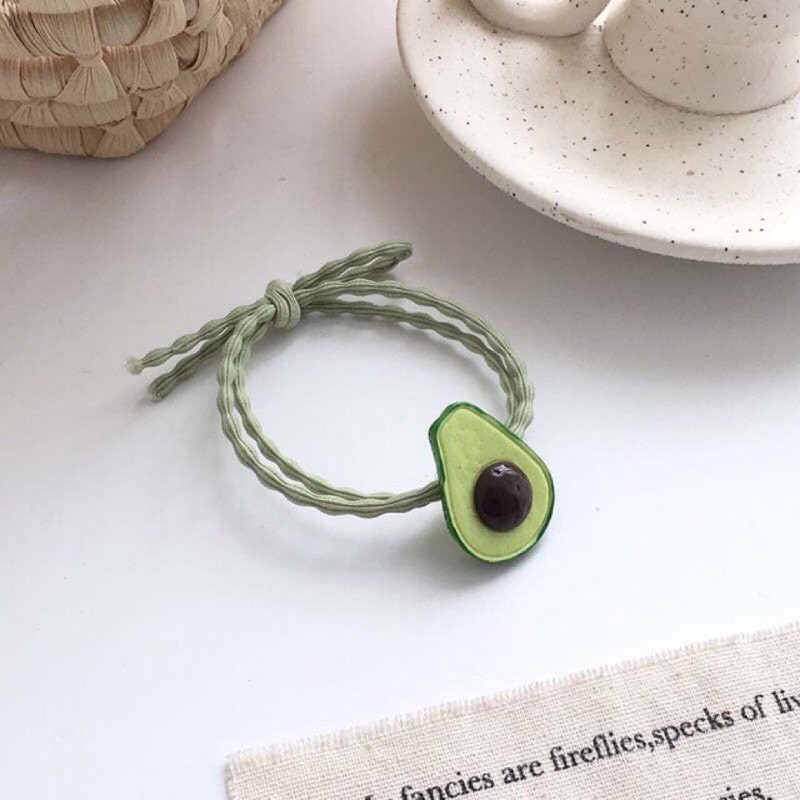 Chun buộc tóc quả bơ