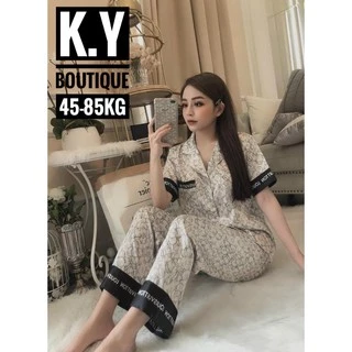 Bộ lụa satin pịama 45-85kg