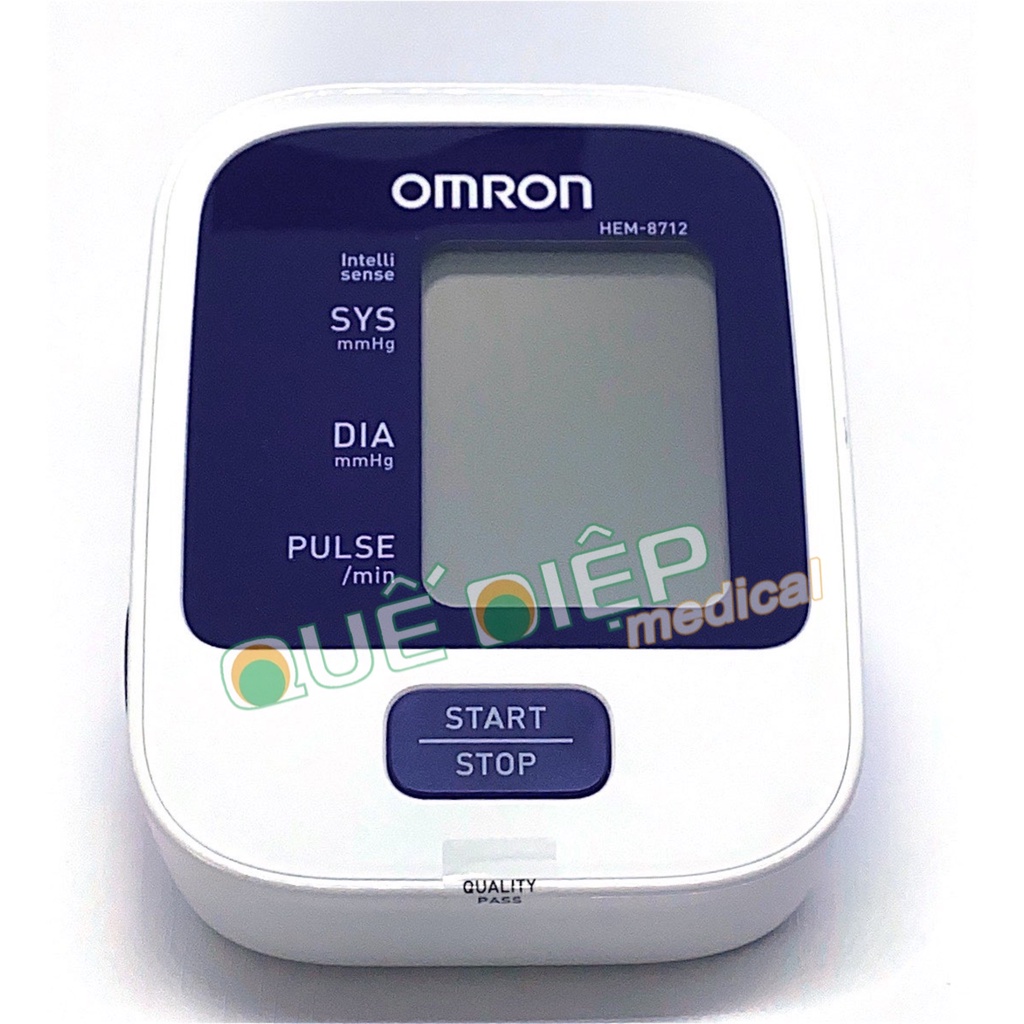 OMRON HEM-8712 - Máy đo huyết áp OMRON HEM 8712, bắp tay điện tử, Công nghệ IntelliSense tiên tiến chính hãng