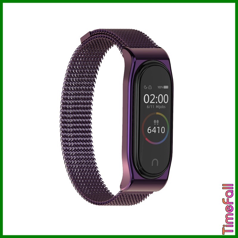 Dây đeo nam châm CLASSIC miband 4, MIBAND 3 chính hãng MIJOBS, dây đeo thay thế mi band 4, 3 milanese loop CLASSIC