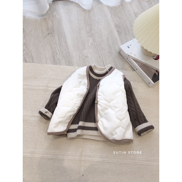 Áo gile trần bông