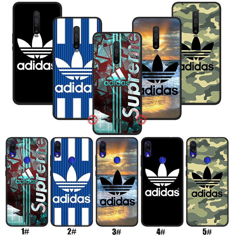 Ốp lưng silicon in logo Adidas 31YTR cho Xiaomi Redmi Note 5 6 Pro Plus 5A S2