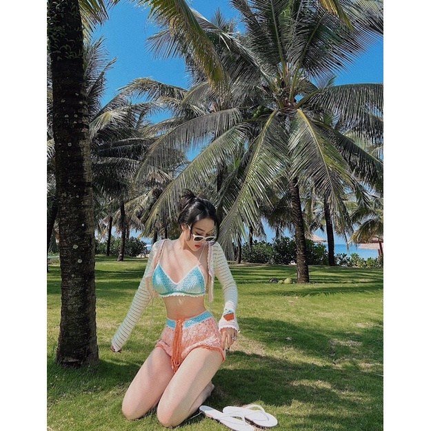 Set bikini len móc MPB