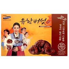 GIÁ SỐC: HỘP NẤM LINH CHI ĐỎ HÀN QUỐC HỘP CÔ GÁI 1KG