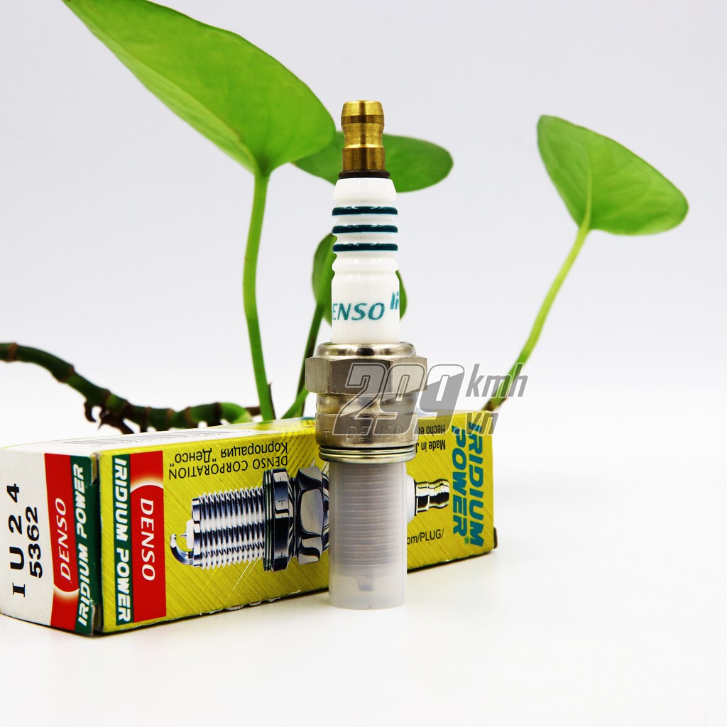Bugi chân dài Denso IU24 Iridium - nhiên liệu được đốt cháy triệt để, công suất động cơ tăng