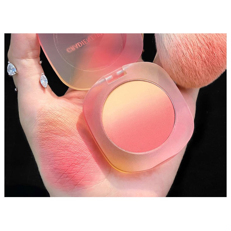 Phấn má trang điểm hồng pink 3 màu  dễ thương