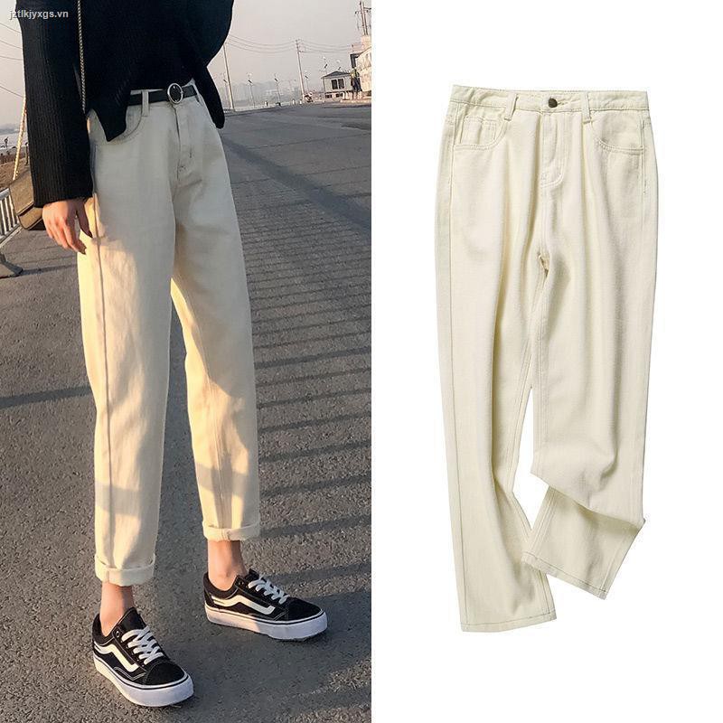 OFF-WHITE Quần Jeans Dài Thời Trang Dành Cho Nữ