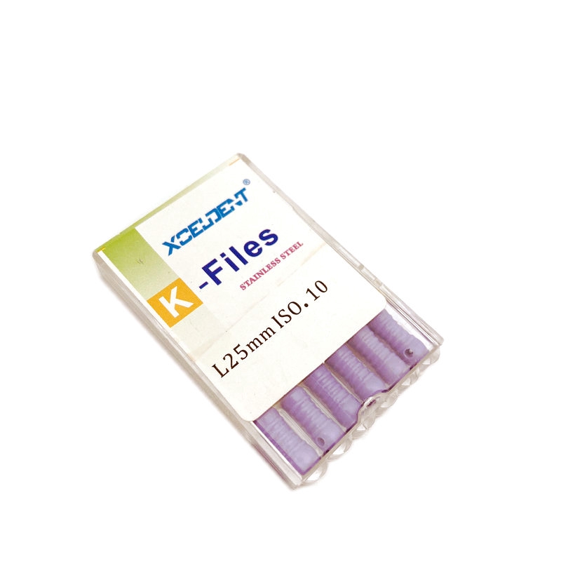 Hộp mũi kim nong tủy K-files/H-files bằng tay cho nha khoa