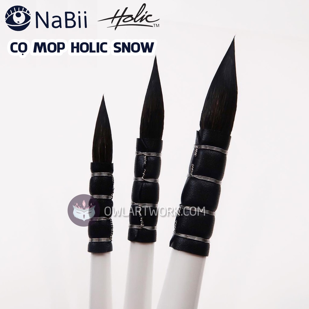 NABII ART - Cọ Mop vẽ màu nước Holic SNOW