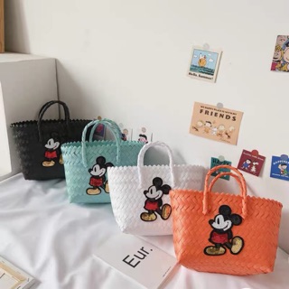 Túi đan Mickey