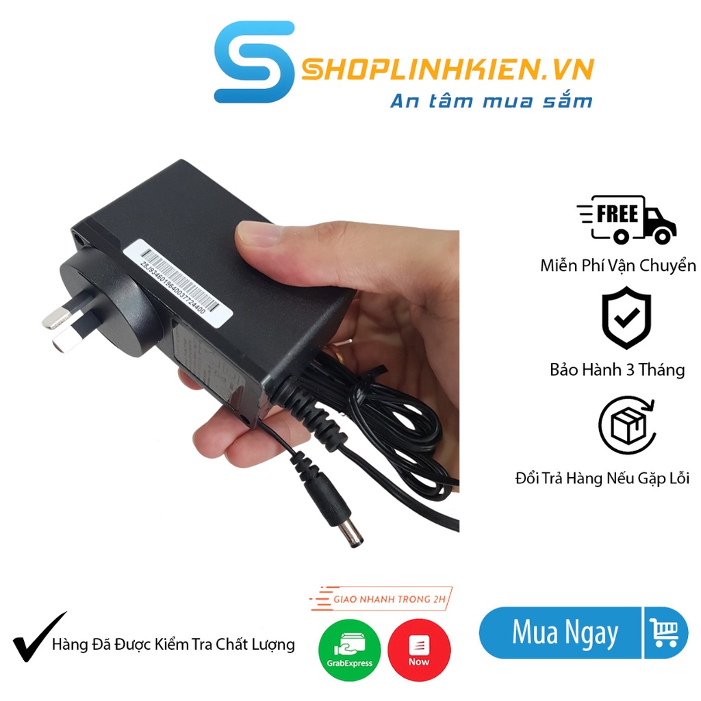 Nguồn Adapter 12V 2A HOIOTO ADS-24FUA-12Y ADS-25FT-12 Bộ Chuyển Đổi Nguồn 12V2A Jack 5.5x2.5 Router-Shoplinhkienm2m