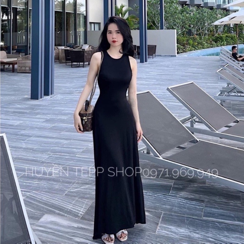 Đầm 3 lỗ maxi_cachuashophcm
